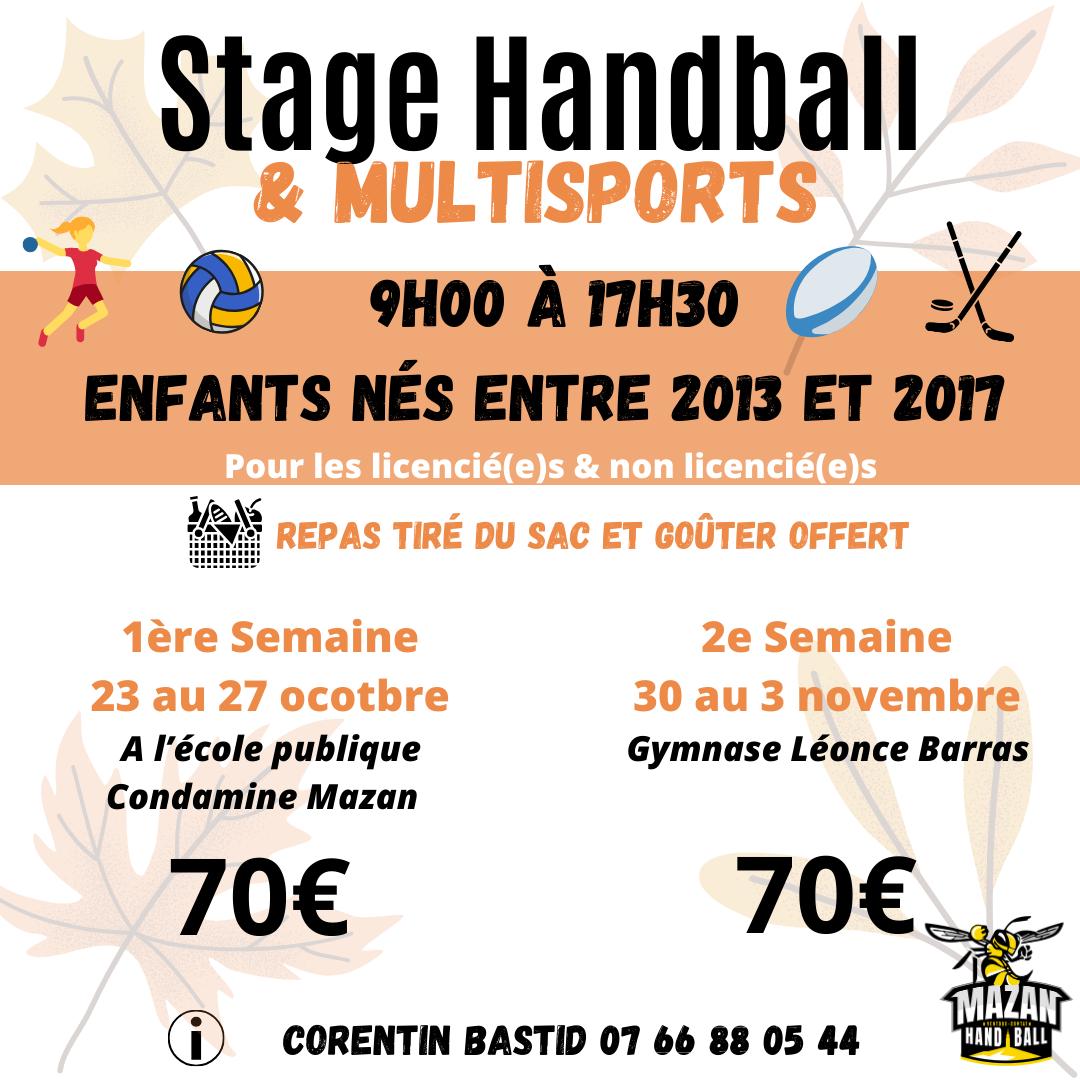 PHOTO stage toussaint