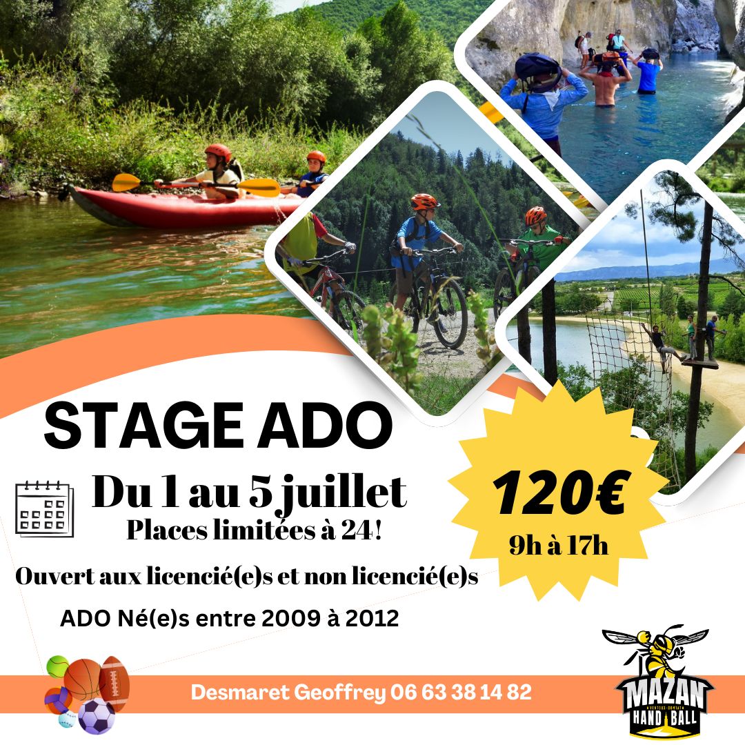 Stage dété 1
